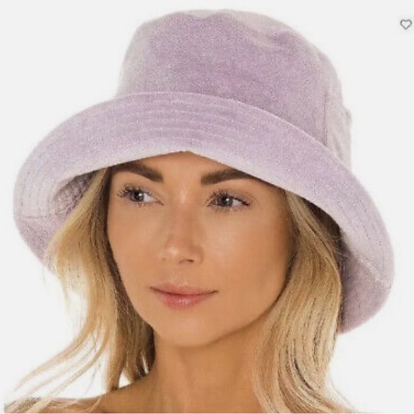 Lack of Color Wave bucket hat in lavender terry - Picture 2 of 4